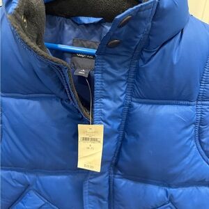 GAP Kids Vibrant Blue Puffer Coat